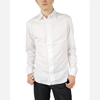 mens pure cotton white shirts